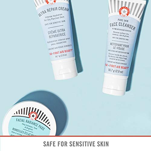 First Aid Beauty FAB Faves to Go Kit Travel Size Face Cleanser