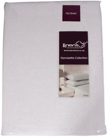Linge De Lit Et Oreillers Linens Limited Drap Plat En Flanelle 2 Personnes 135 X 190 Cm Creme Cuisine Et Maison Lemoncitylive Com