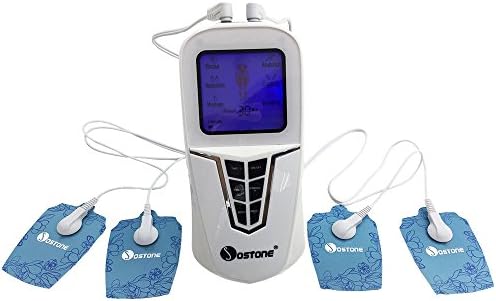 Ecotech Health Therapeutic Electronic Pulse Massager Tennis Elbow,Carpal Tunnel Syndrome,Arthritis, Bursitis,and other Inflammation Ailments - Six (6) Different Massaging Modes (White)