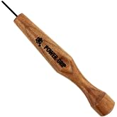 Mikisyo Hamono Honpo Power Grip carving knife, Alloy Steel &amp; Iron Blade, 1.5MM Round, Wood Handle