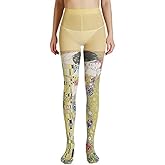 Sahabowi Women Tights, Sheer High Waist Pantyhose, Vintage Control Top Stockings