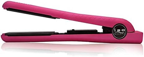 Iso Beauty Diamond Collection Super Spectrum Pro Hair Straightener Flat Iron W/ 1.25 Inch Ceramic and adjustable temperature control of 180-450°F (Pink)