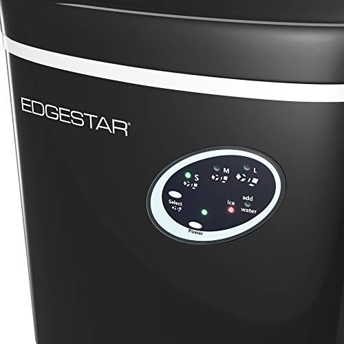 EdgeStar PIM100SS 12 Inch Wide 2.2 Lbs. Capacity Portable Ice Maker