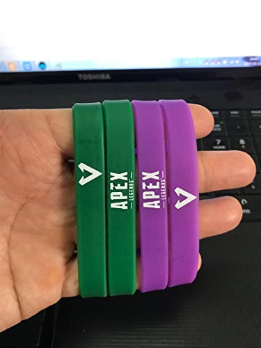 1 LeagueGaming+Pieces+Silicon+Wristband+Multi+Color