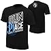WWE AJ Styles Run The Place T-Shirt Black Medium