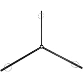 Tripod Stabilizer Floor Guide, Foldable Lightweight Leveling Kit (1 Piece) | 23.6" Tripod Stabilizer Triangle Strut with Static Stabilizer Tool for Total Station and Level Setup