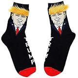 Trump Socks-Trump with Hair Socks,Unisex Funny Socks, Novelty Socks, Novelty Gifts, Nice Package