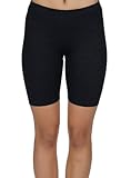 Womens Combed Cotton Basics 7 Inch Bike Short by In Touch