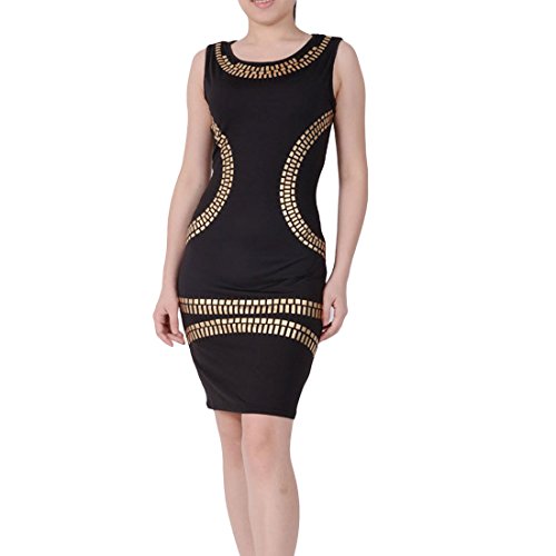 green emerald velvet dress Celestina Embellished Corset A-line Mini Dress in Black Gold Foil main image 0