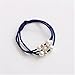 Ruihfas 10Pcs/Lot Korean Hair Tie Bracelets for Women No Damage Scrunchies Elastic Hair Bands Ropes Elastics Boho Hairband for Ponytail Holders