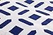 Utopia Bedding Printed Comforter Set with 2 Pillow Shams (Queen, Blue)