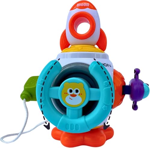 Brinquedo Sensorial Bebê Infantil Montessori Cubo De Atividades Educativo 6 Em 1.