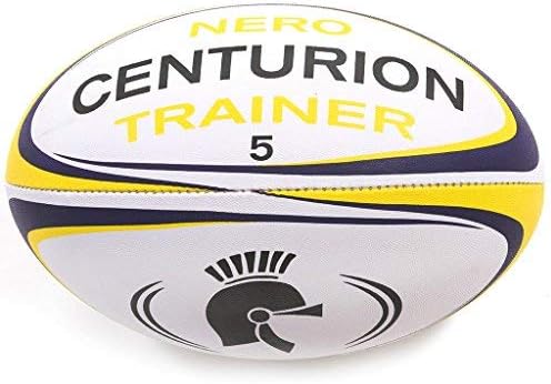 Centurion Nero Trainer Rugby Ball, Yellow, Size 5