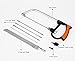 Mini hand saw,magic saw, 8pc Handsaws Set Universal Hand Saw Kit Toolbox Of Multi Blades Set Works As Hacksaw Coping Bow Jab Rip Pruning Chain Handsaws A Cutter Suitable To Cut Wood PVC Pipes Glass …
