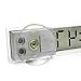 Hosaire Car Clock Digital Transparent LCD Display Smart Applied Electronic Clock with Sucker