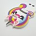 Rainbow Unicorn Samsung Galaxy S7 edge Case,XINSIR Cute 3D Cartoon Animal Horse Soft Silicone Case Rubber Back Cover Skin for Samsung S7 edge (Colorful)