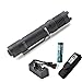 OLIGHT Rechargeable Bundle M1X Striker 1000 Lumens LED Flashlight, Genuine Battery, LumenTac Recharger and Pouch