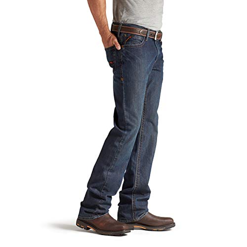 Calça Jeans Ariat Masculina FR Boot Cut - Resistente A Chamas - Tamanho 36x34