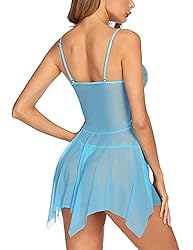 Avidlove Lingerie for Women Lace Babydoll Sleepwear