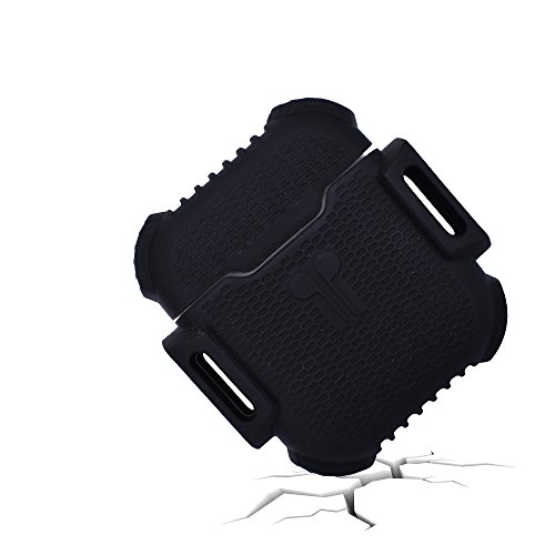 image for Deke Home AirPod Case with strap. Full Protective Cover Portable Silic