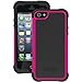 Ballistic SG0926-M365 Screen Guard Casefor iPhone 5 - 1 Pack - Retail Packaging - Black/Hot Pink