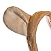 Wildlife Tree Plush Mountain Lion Ears Headband Accessory for Cougar Costume, Cosplay, Pretend Animal Play Safari Party Costumes