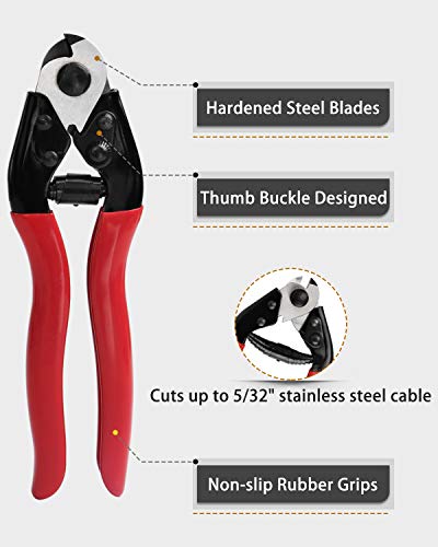 3 LuckIn+Stainless+Strands+Construction+Cutter