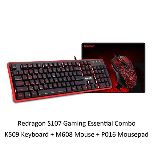 2 Redragon+S107+Keyboard+Mechanical+Computer