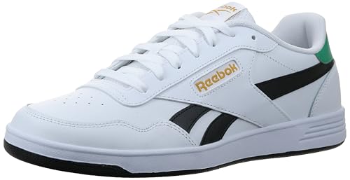 Reebok Unisex Court Advance Trainers, Ftwrwhite Upgradegreen Black, 5 UK