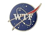 Last Valentine WTF Meme Lapel Pin Nickel Plated Color Enamel Pin (Blue)