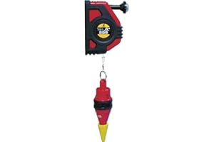 シンワ測定(SHINWA SOKUTEI) Shinwa Sokutei Handy Plumb Bob Jr. (automatic winding) with Suipita 200 g (Red) 77502 (Japan Import)