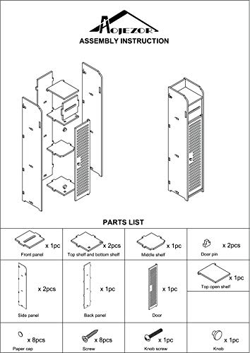 5 ShengShi+Bathroom+Cabinet+White