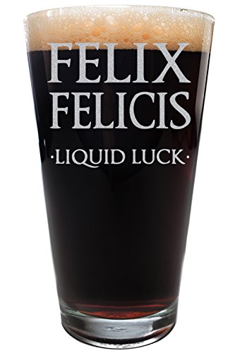 Felix Felicis Liquid Luck Harry Potter Inspired Pint Size Beer Glass