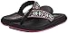 Skechers Cali Women's Asana-Seek Flip Flop,Black/Multi,7 M US