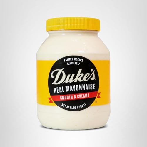 DUKE’S REAL MAYONNAISE JAR – ORIGINAL SMOOTH & CREAMY TASTE, 30 OUNCE (PACK OF 1)