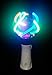 Paradise Treasures Light Up LED Orbiter Spinning Wand Hand Held Multi-Colored Wand