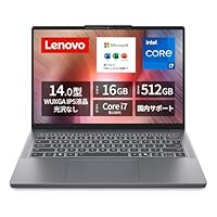 Lenovo Laptop PC, IdeaPad Slim 3, 14.0 inch, 13th Generation Intel® Core™ i7 Processor, 13620H, 16GB Memory, 512 GB, MS Office 2024, Windows 11, Battery Operated, 14.1 Hours, Weight: 3.0 lbs (1.39 kg
