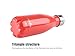 anature Stainless Steel Water Bottle,Double Wall Vacuum Insulation with Protective Silicon Pad;Perfect for Lunchbox,Backpack,Handbag;Small Size,9oz,Peach Red