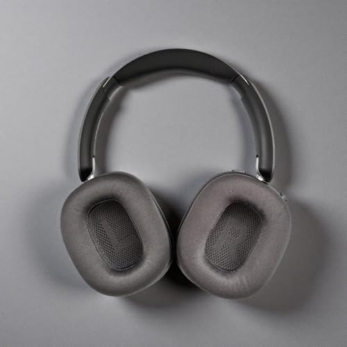 HeadCore ND905-ANC Auriculares Inalámbricos de Diadema Bluetooth 5.4 Cancelación de Ruido Activa 40H Autonomía Bajo Potente Cascos con Micrófono para Llamadas Almohadas Magnéticas Negro
