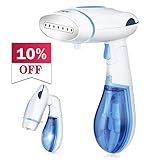 Steamers for Clothes,Handheld Mini Garment Steamer with Foldable Design for Travel and Home,Powerful Wrinkle Remover with 360°Anti-Leak,13s Fast Heat-Up, Auto-Off Portable Fabric Steamer