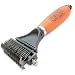 GoPets Dematting Comb with 2 Sided Professional Grooming Rake for Cats & Dogs