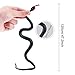 24 Pieces Rubber Snakes Toys 15.7 Inch Realistic Snakes Assorted Colorful Rain Forest Snakes for Garden Props to Scare Birds, Party Favors Decoration, Prank and Prop