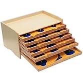 Adena Montessori Geometric Puzzle Geometric Cabinet Montessori Sensorial Materials Educational Tools Preschool Equipment