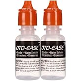 Patin OTO-Ease Custom Earmold Lubricant (2 Pack / 0.5oz Bottle) - Lubricate Ear Plugs, Hearing Aids, Includes AudioWipes Cleaning Towelettes and Liberty Micorfiber Cloth, Purple, 5 Piece Set