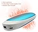 5200mAh USB Rechargeable Electric Hand Warmer,Vshow Baby Dolphin Double-Side Pocket Warmer /Emergency Phone Charger for iPhone /Samsung Galaxy - Blue