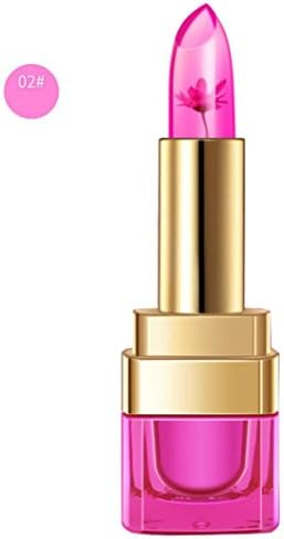Magic Jelly Flower Lipstick Color Temperature Change Moisturizer Bright Lip Balm (B)