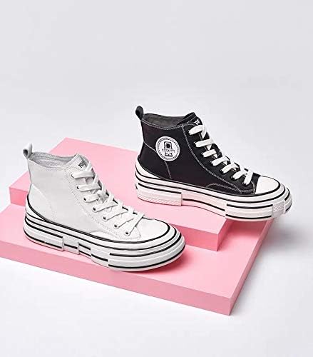 Amazon ハイカットスニーカー カジュアル シューズ 個性 おしゃれ 防水 シューズ 滑り防止 黒 Measurement 23 Point 0 Centimeters ノーブランド品 スニーカー