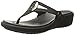 crocs Women's Sanrah Circle Sandal, Black/Graphite, 8 B(M) US