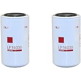 LF16035-2 Oil Filter (Pack of 2) LF16035 for Dodge Ram Cummins Engines Diesel