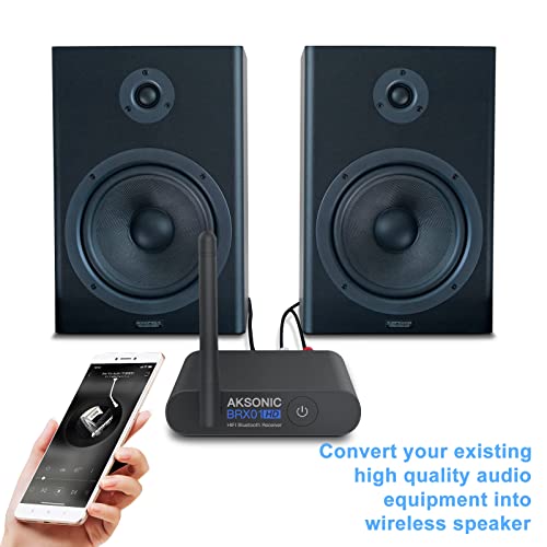 Bluetooth Receiver for Speakers AKSONIC 5.0 Wireless Audio Adapter Home